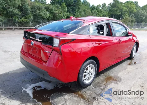 2019 Toyota Prius Le z USA, uszkodzony, nr VIN JTDKARFU6K3094973